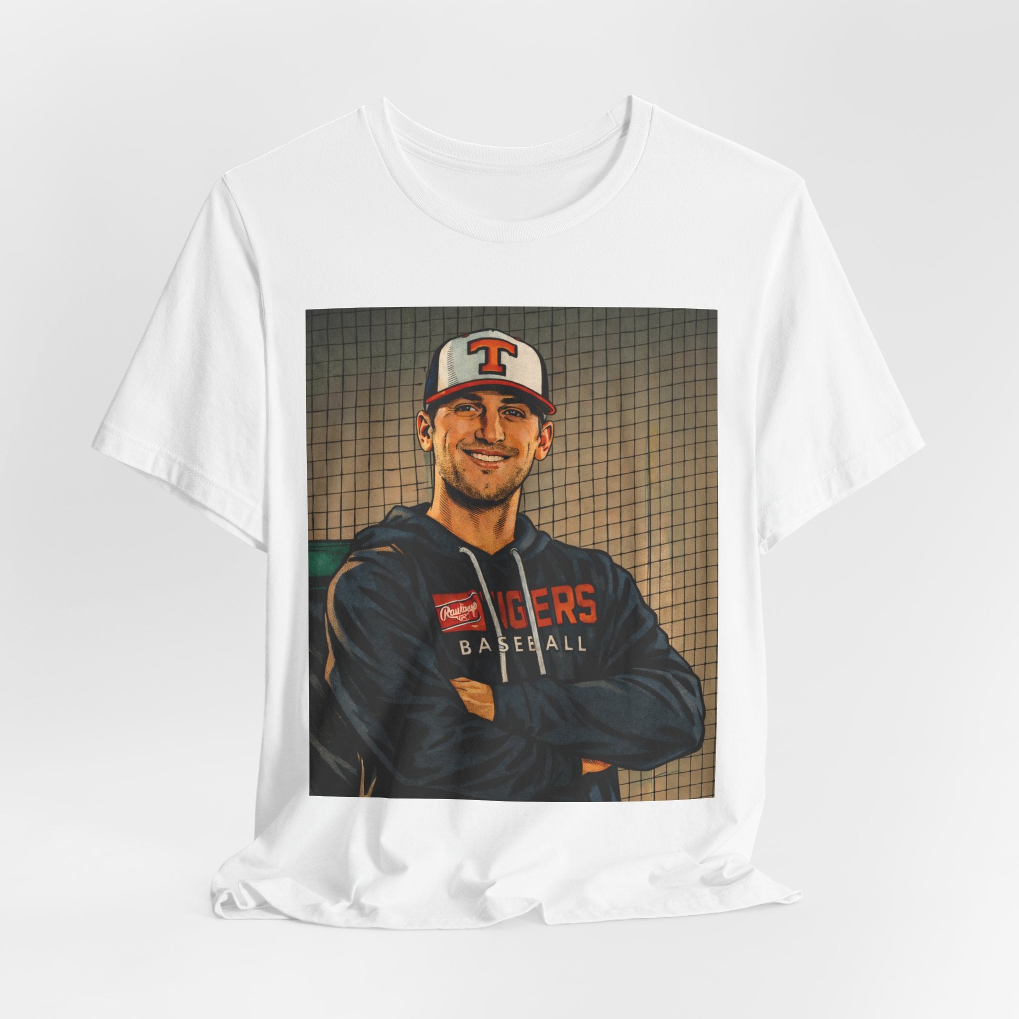 Coach T‑Shirt — "My Coach Taught Me to Hit & Steal" Baseball Tee