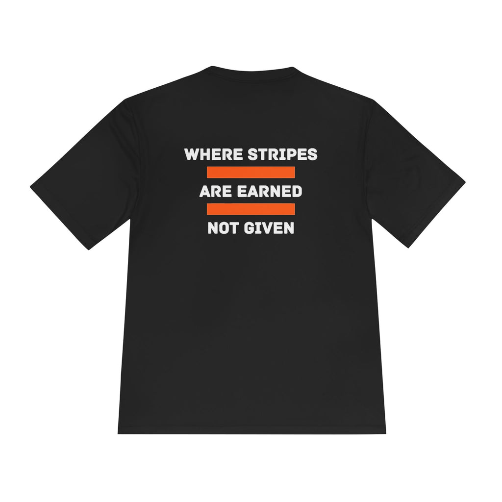Rawlings Tigers 'Engineered for Victory' Moisture‑Wicking Tee — "Where Stripes Are Earned, Not Given"
