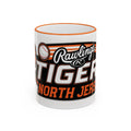 Tiger Baseball Team Mug — Rawlings North Jersey Accent Rim & Handle (11oz/15oz)