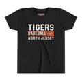 Tigers Baseball Youth Tee — North Jersey (Back: "Tigers Players Have the Prettiest Moms")