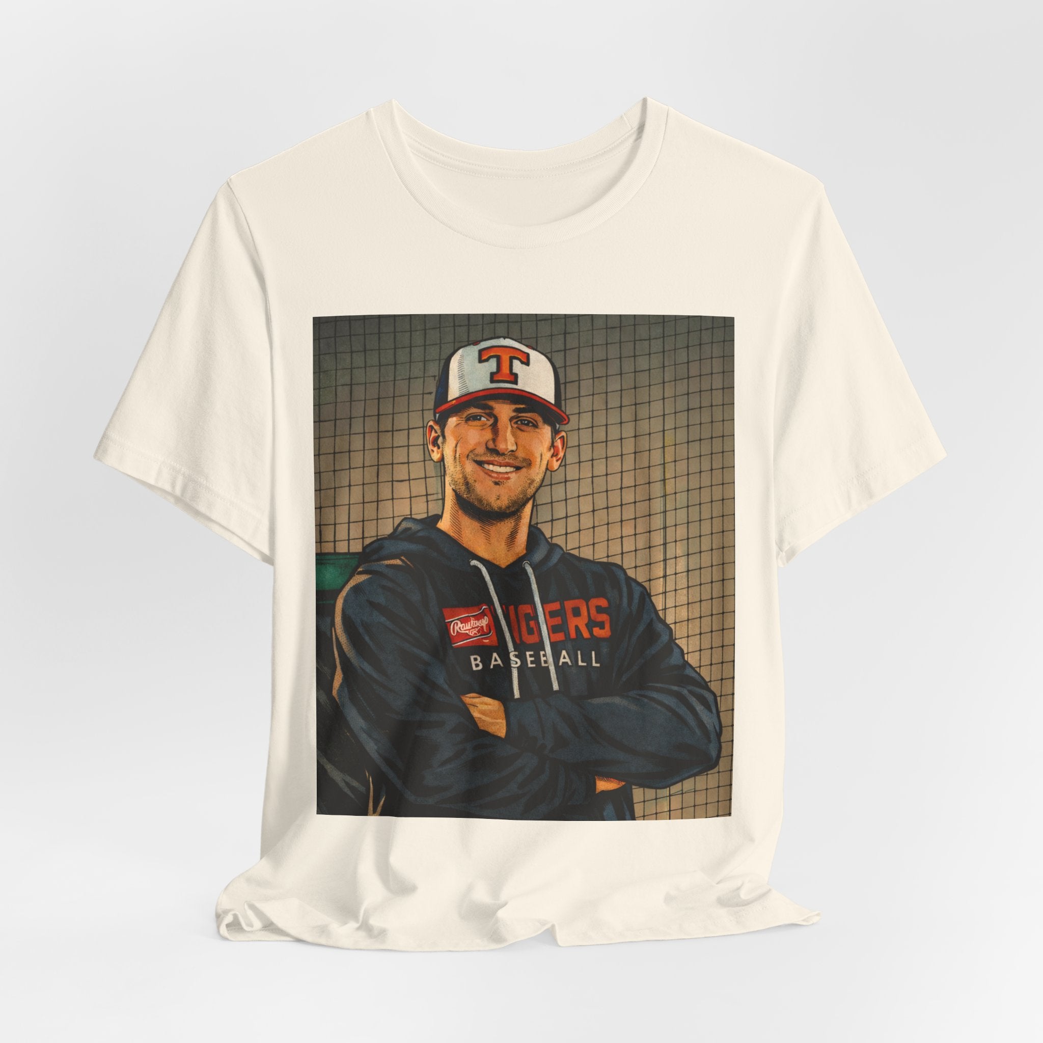 Coach T‑Shirt — "My Coach Taught Me to Hit & Steal" Baseball Tee
