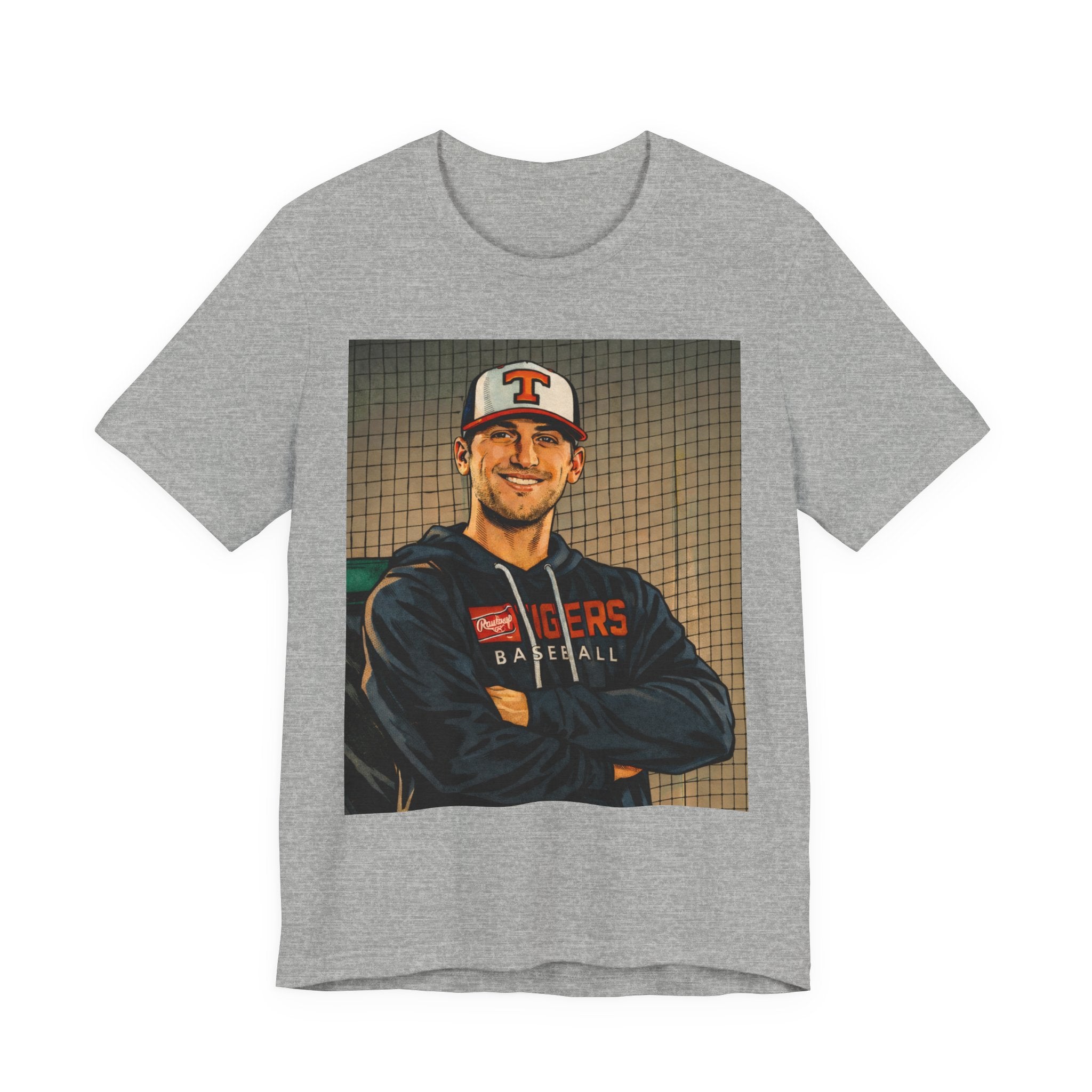 Coach T‑Shirt — "My Coach Taught Me to Hit & Steal" Baseball Tee