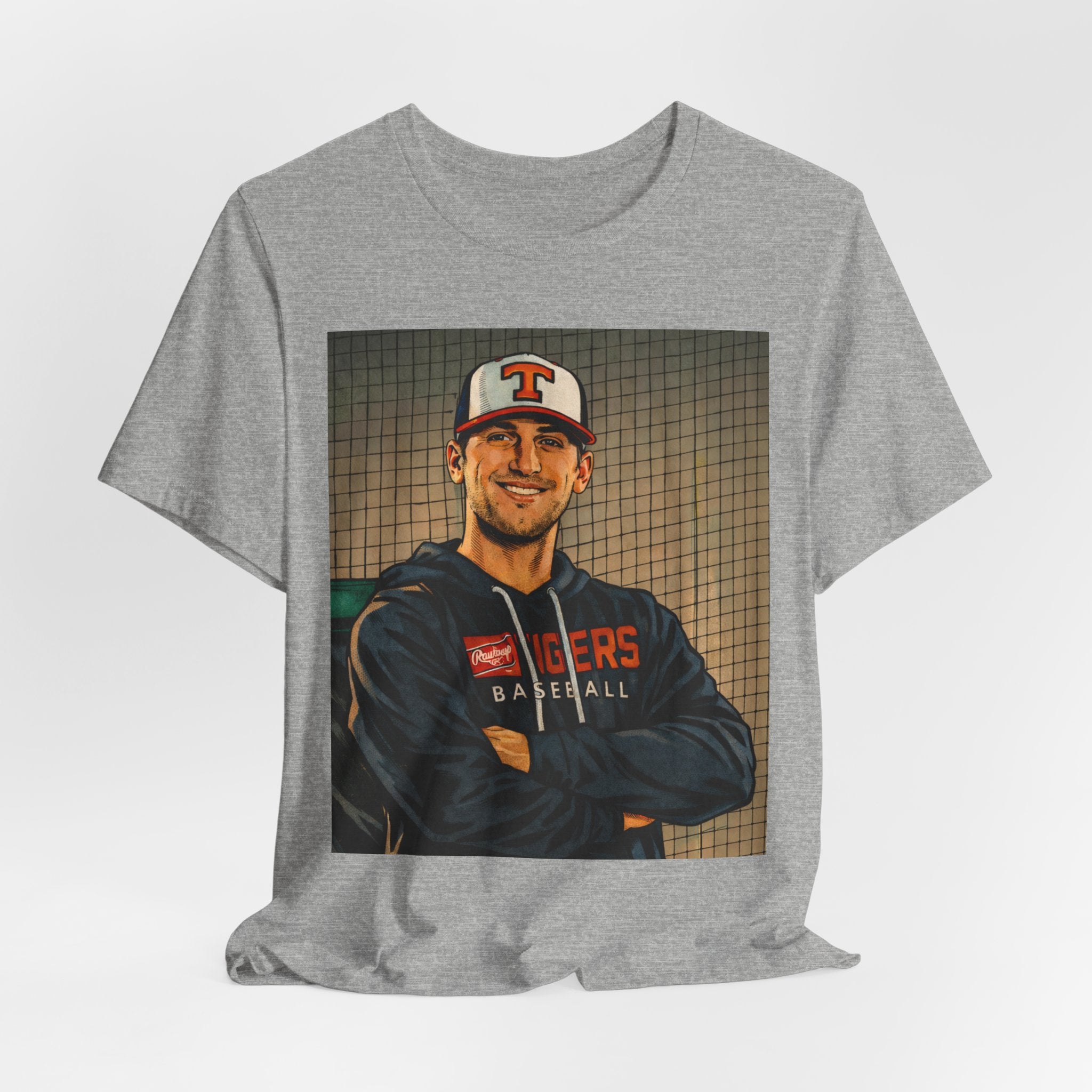 Coach T‑Shirt — "My Coach Taught Me to Hit & Steal" Baseball Tee